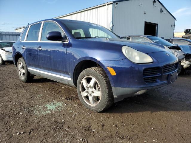 WP1AB29P34LA60349 - 2004 PORSCHE CAYENNE S BLUE photo 4