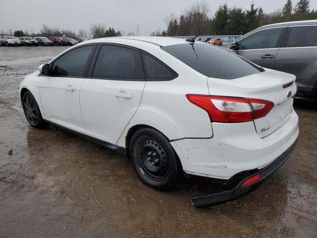 1FADP3F27EL231609 - 2014 FORD FOCUS SE WHITE photo 2