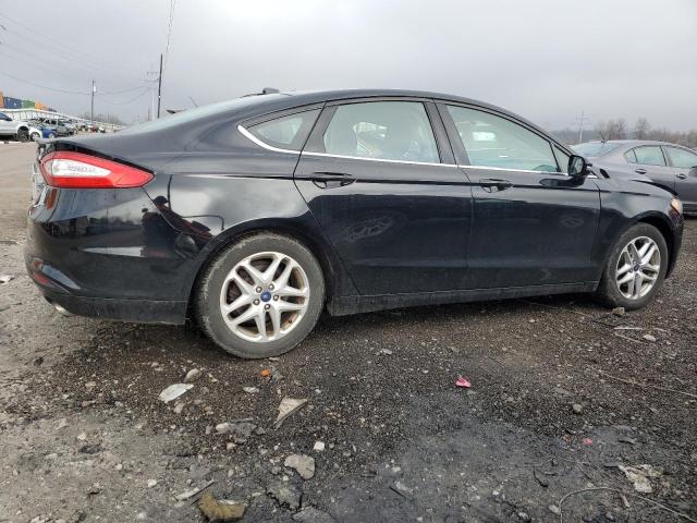 3FA6P0H74GR322678 - 2016 FORD FUSION SE BLACK photo 3