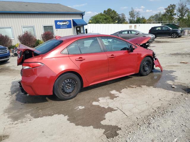 5YFEPRAE8LP061087 - 2020 TOYOTA COROLLA LE 红色 照片 3