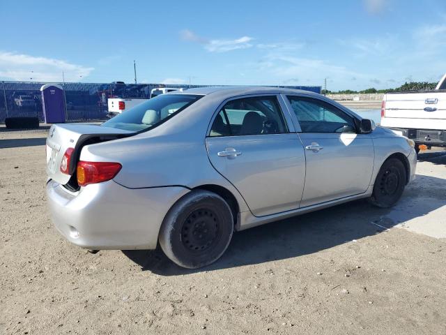 1NXBU40E89Z030056 - 2009 TOYOTA COROLLA BASE Srebrny zdjęcie 3