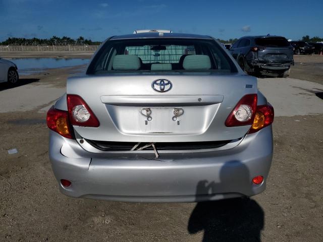 1NXBU40E89Z030056 - 2009 TOYOTA COROLLA BASE Srebrny zdjęcie 6