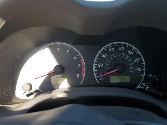 1NXBU40E89Z030056 - 2009 TOYOTA COROLLA BASE Srebrny zdjęcie 9