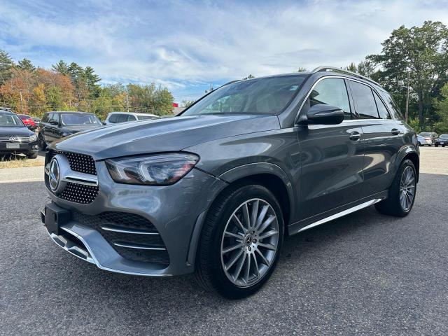 4JGFB4KB8MA439226 - 2021 MERCEDES-BENZ GLE 350 4MATIC GRAY photo 2