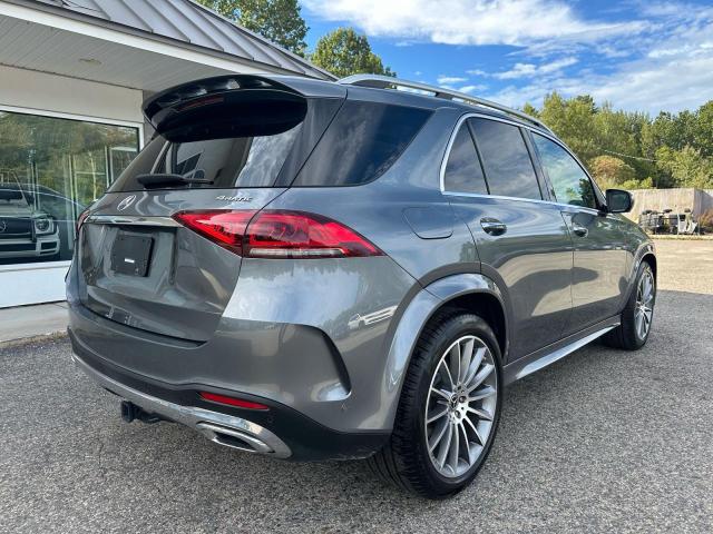 4JGFB4KB8MA439226 - 2021 MERCEDES-BENZ GLE 350 4MATIC GRAY photo 4