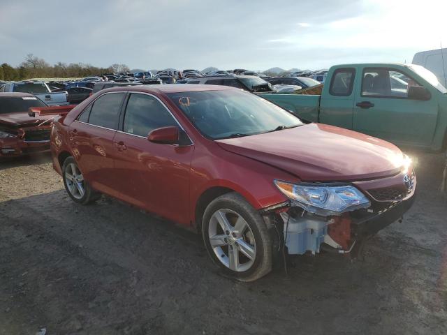 4T1BF1FK1DU661276 - 2013 TOYOTA CAMRY L RED photo 4