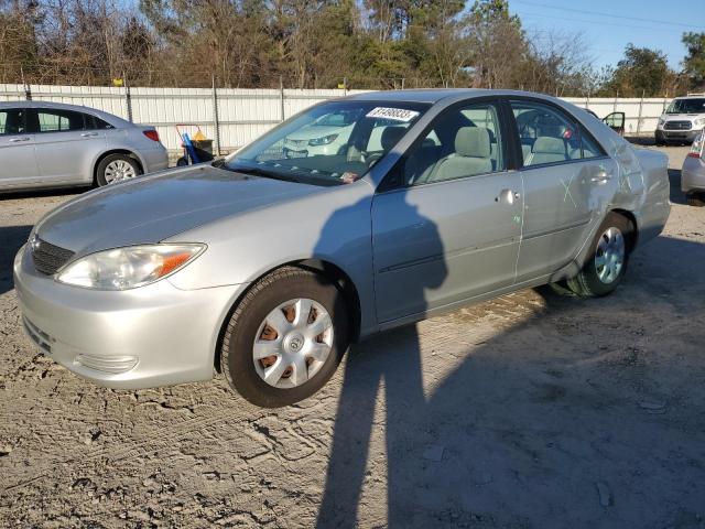 JTDBE32K330161537 - 2003 TOYOTA CAMRY LE SILVER photo 1