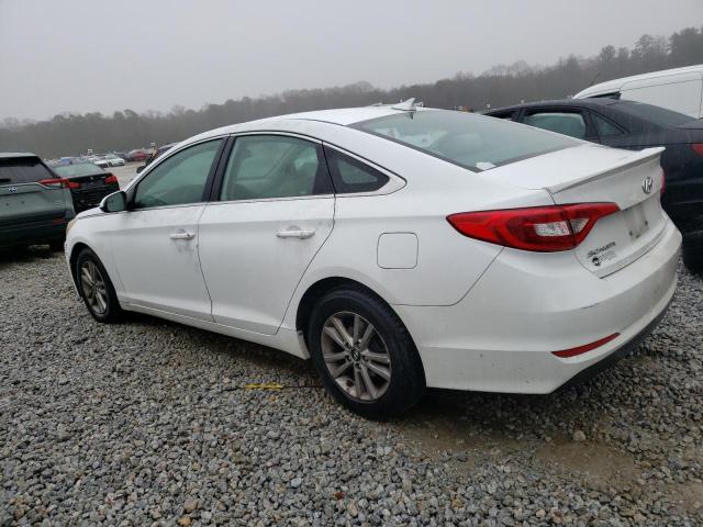 5NPE24AF9GH261506 - 2016 HYUNDAI SONATA SE WHITE photo 2