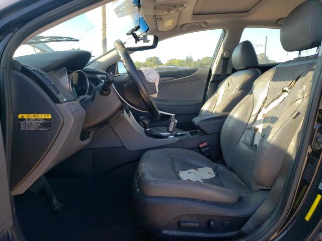 5NPEC4ACXEH898355 - 2014 HYUNDAI SONATA SE BLACK photo 7