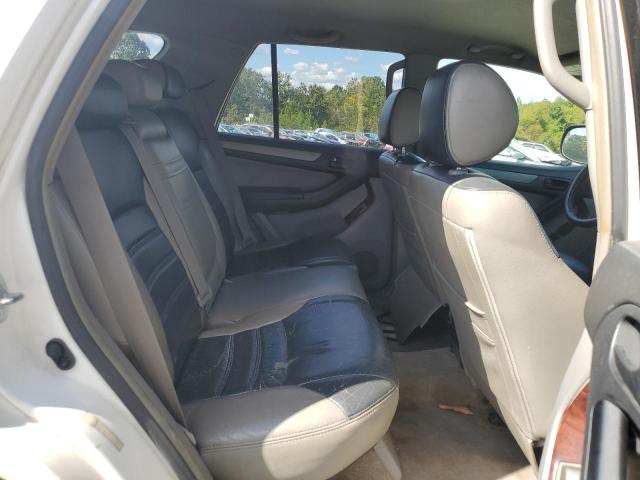 JTEBU14R050063209 - 2005 TOYOTA 4RUNNER SR5 WHITE photo 10