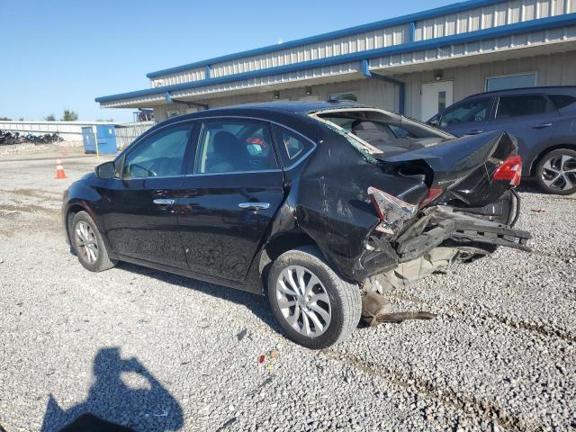 3N1AB7AP1KY347853 - 2019 NISSAN SENTRA S BLACK photo 2