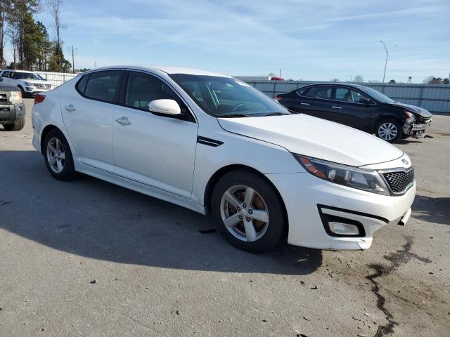 KNAGM4A74F5647063 - 2015 KIA OPTIMA LX WHITE photo 4