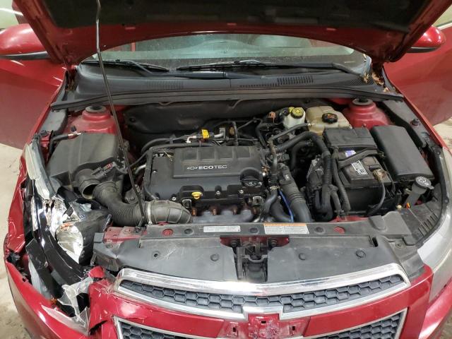 1G1PF5SC5C7183689 - 2012 CHEVROLET CRUZE LT BURGUNDY photo 11