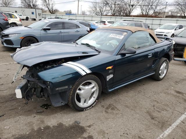 1FALP45T6SF192713 - 1995 FORD MUSTANG GT TEAL photo 1