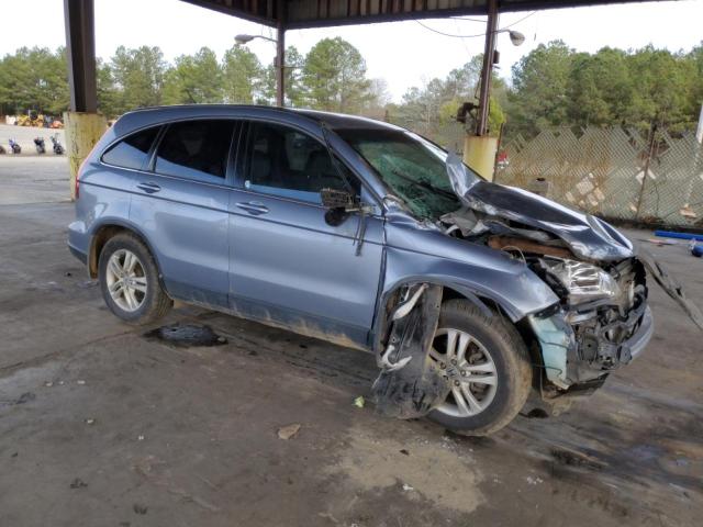 JHLRE4H75BC004745 - 2011 HONDA CR-V EXL BLUE photo 4