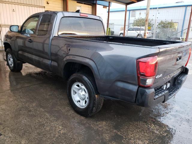 3TYSX5EN9MT008076 - 2021 TOYOTA TACOMA ACCESS CAB GRAY photo 2
