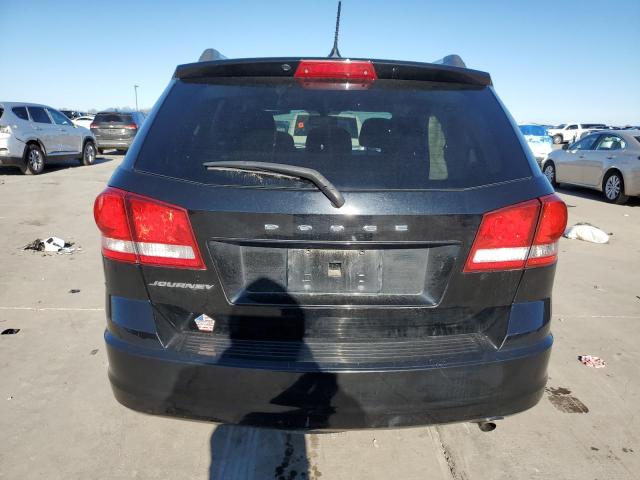 3C4PDCAB6ET316677 - 2014 DODGE JOURNEY SE BLACK photo 6