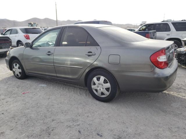 JTDBE32KX30156822 - 2003 TOYOTA CAMRY LE GRAY photo 2