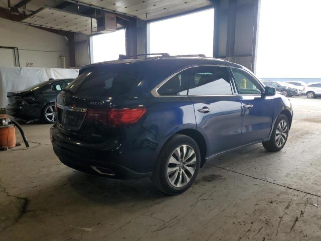 5FRYD4H44FB015745 - 2015 ACURA MDX TECHNOLOGY 蓝色 照片 3