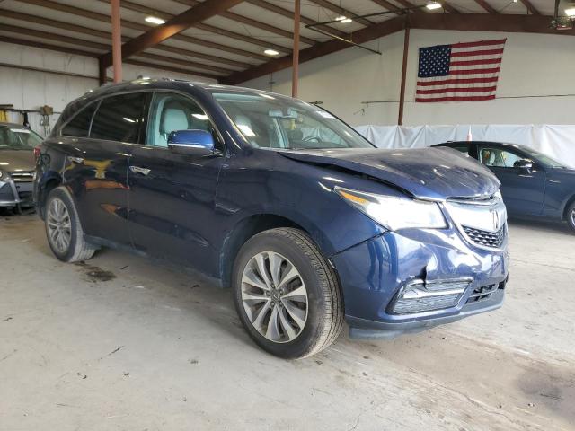 5FRYD4H44FB015745 - 2015 ACURA MDX TECHNOLOGY 蓝色 照片 4