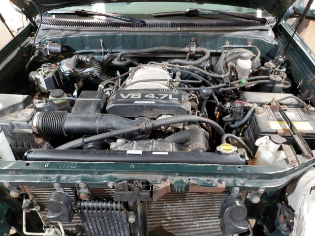 5TBBT44192S314264 - 2002 TOYOTA TUNDRA ACCESS CAB მწვანე ფოტო 11