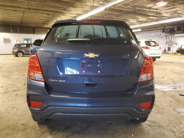 3GNCJNSBXKL272381 - 2019 CHEVROLET TRAX LS BLUE photo 6