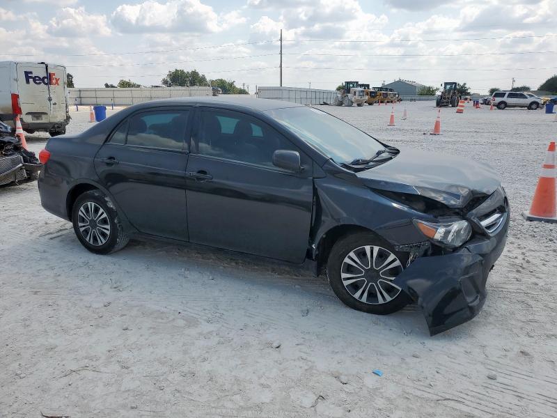 2T1BU4EE9BC542439 - 2011 TOYOTA COROLLA BASE Темно-сірий фото 4