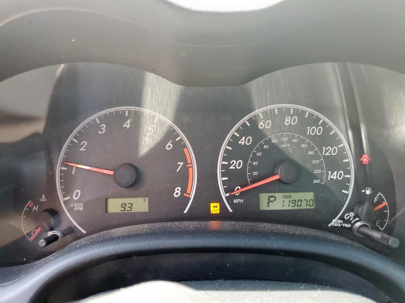 2T1BU4EE9BC542439 - 2011 TOYOTA COROLLA BASE Темно-сірий фото 9