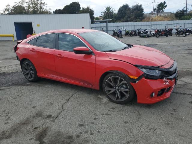 2HGFC2F87KH523820 - 2019 HONDA CIVIC SPORT Qırmızı foto 4