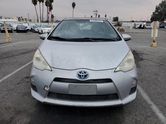 JTDKDTB38D1048710 - 2013 TOYOTA PRIUS C SILVER photo 5