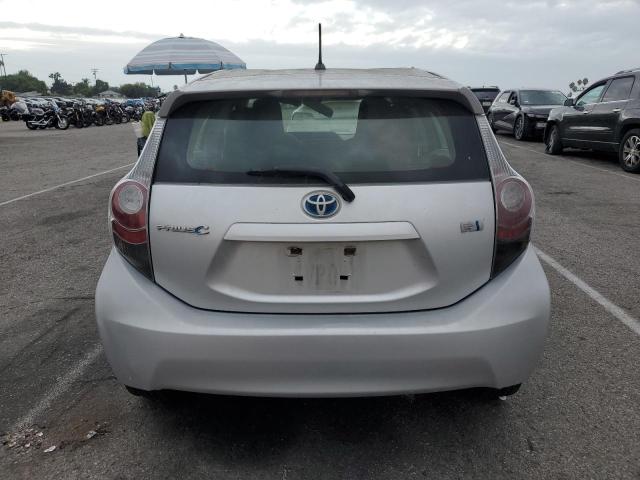 JTDKDTB38D1048710 - 2013 TOYOTA PRIUS C SILVER photo 6