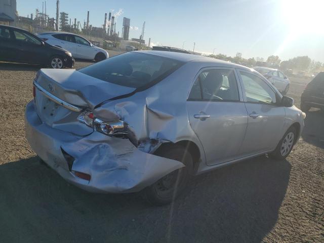2T1BU4EEXCC913755 - 2012 TOYOTA COROLLA BASE ვერცხლისფერი ფოტო 3