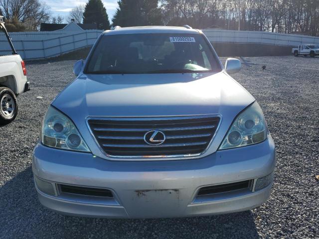 JTJBT20X570133160 - 2007 LEXUS GX 470 SILVER photo 5