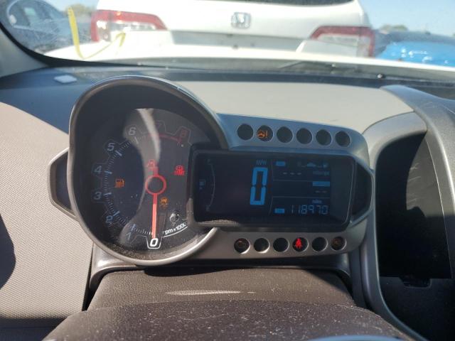 1G1JC6SH7F4166057 - 2015 CHEVROLET SONIC LT WHITE photo 9