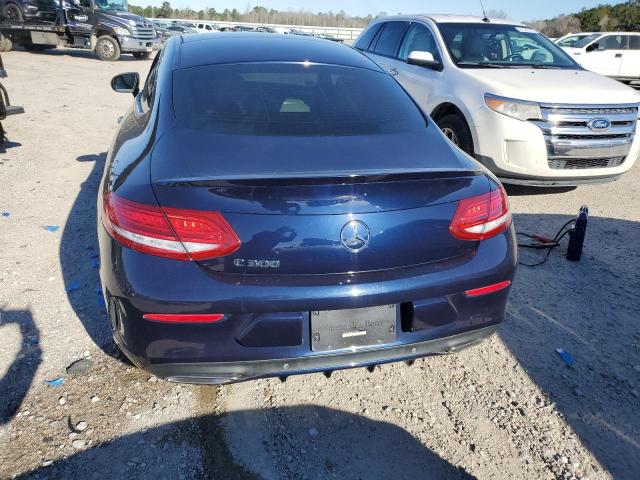 WDDWJ4JB5HF517890 - 2017 MERCEDES-BENZ C 300 BLUE photo 6