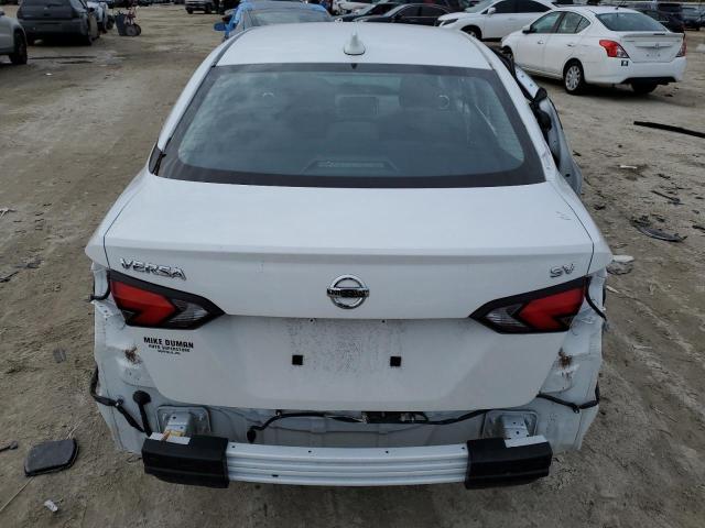 3N1CN8EV4ML864787 - 2021 NISSAN VERSA SV WHITE photo 6