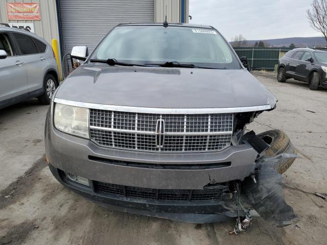 2LMDJ8JC3ABJ26181 - 2010 LINCOLN MKX GRAY photo 5