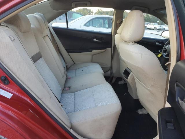 4T4BF1FK3CR196861 - 2012 TOYOTA CAMRY BASE 红色 照片 10