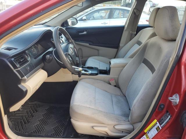 4T4BF1FK3CR196861 - 2012 TOYOTA CAMRY BASE 红色 照片 7