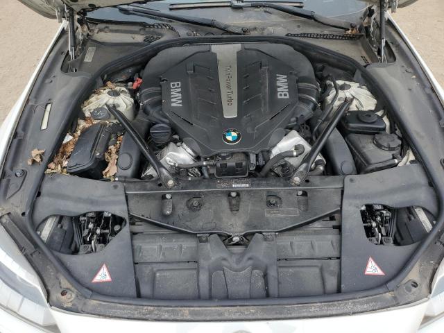 WBALX3C53CC528455 - 2012 BMW 650 I WHITE photo 11