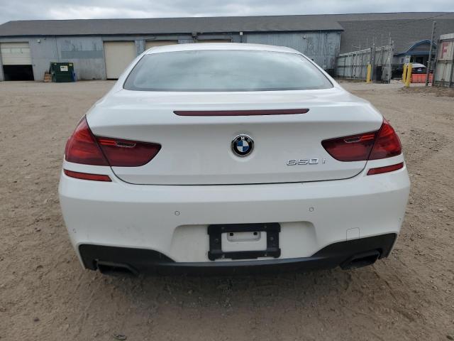 WBALX3C53CC528455 - 2012 BMW 650 I WHITE photo 6