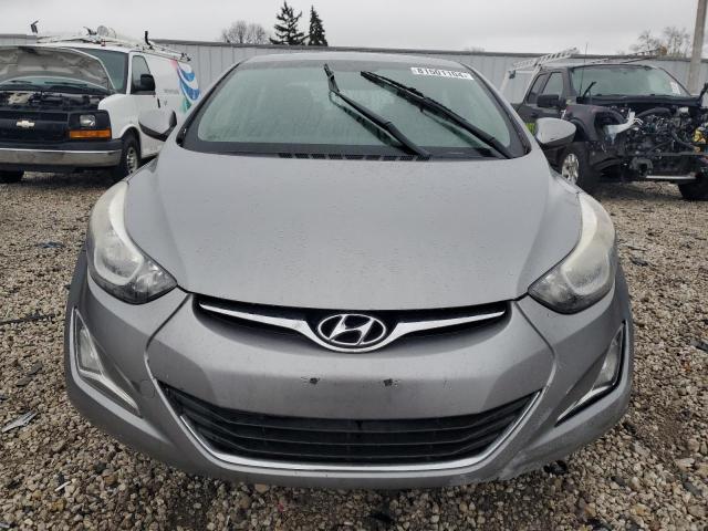 KMHDH4AE8EU052385 - 2014 HYUNDAI ELANTRA SE GRAY photo 5