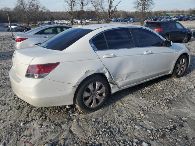 JHMCP26848C038910 - 2008 HONDA ACCORD EXL WHITE photo 3