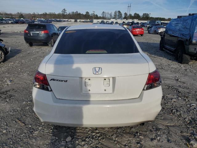 JHMCP26848C038910 - 2008 HONDA ACCORD EXL WHITE photo 6