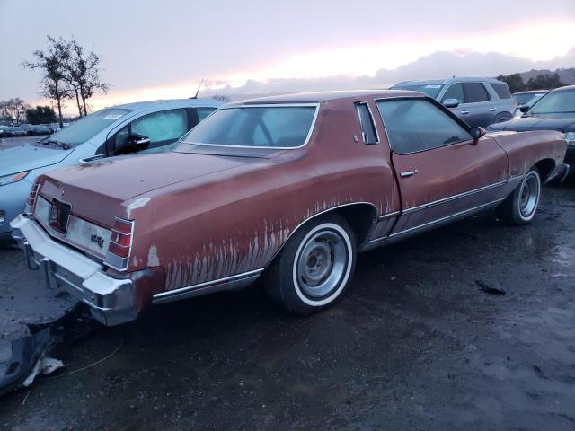 1H57L7Z437798 - 1977 CHEVROLET MONTE CARL ORANGE photo 3