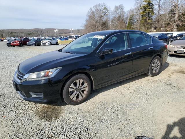 1HGCR2F36FA228038 - 2015 HONDA ACCORD LX BLACK photo 1