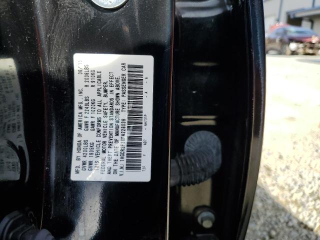 1HGCR2F36FA228038 - 2015 HONDA ACCORD LX BLACK photo 12