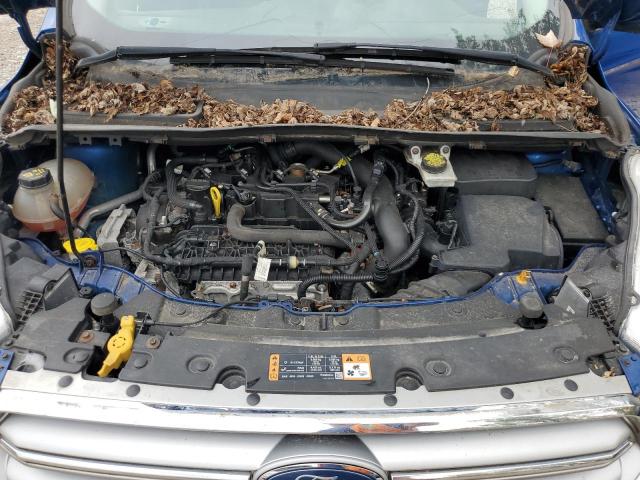 1FMCU9JD0HUC32699 - 2017 FORD ESCAPE TITANIUM ლურჯი ფოტო 12