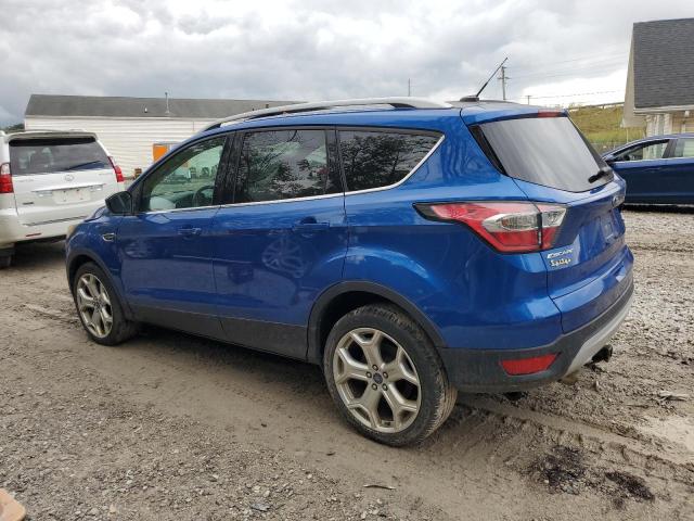 1FMCU9JD0HUC32699 - 2017 FORD ESCAPE TITANIUM ლურჯი ფოტო 2