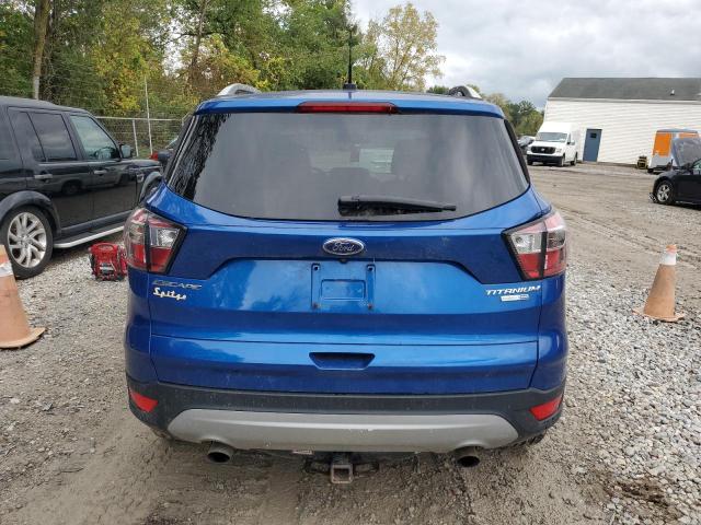 1FMCU9JD0HUC32699 - 2017 FORD ESCAPE TITANIUM ლურჯი ფოტო 6